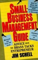 Cover of Small-business management guide by Jim Schell