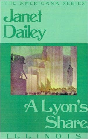 Cover of A Lyons Share (Janet Dailey Americana) by Janet Dailey