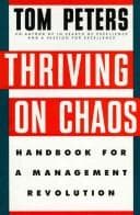 Cover of Thriving on chaos by Thomas J. Peters