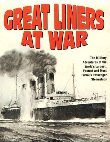 Cover of Great liners at war by Stephen Harding