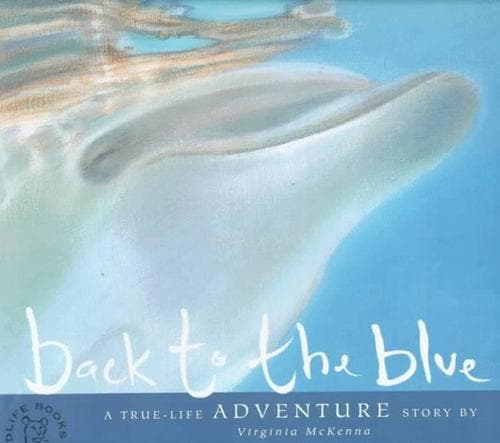 Cover of Back to the blue by Virginia McKenna