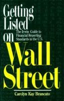 Cover of Getting Listed on Wall Street by Carolyn Kay Brancato