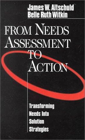 Cover of From needs assessment to action by James W Altschuld