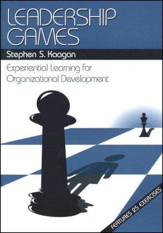 Cover of Leadership games by Stephen S. Kaagan
