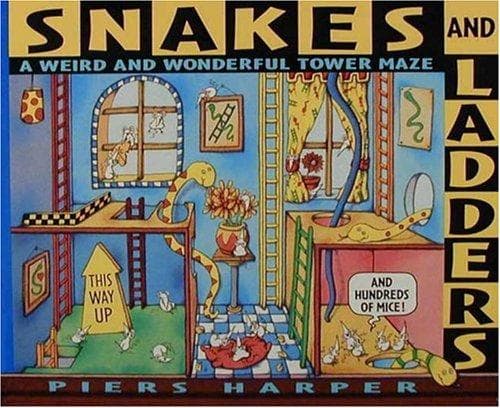 Cover of Snakes and ladders (and hundreds of mice!) by Piers Harper