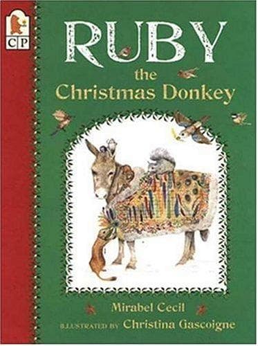 Cover of Ruby, the Christmas donkey by Mirabel Cecil