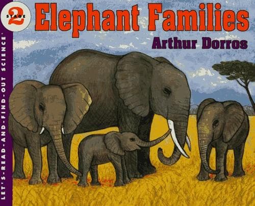 Cover of Elephant Families by Arthur Dorros