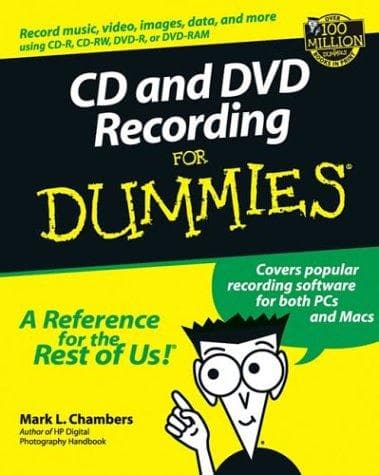 Cover of CD & DVD recording for dummies by Mark L. Chambers