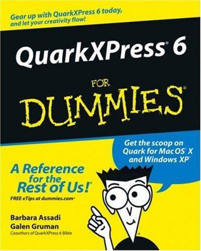 Cover of QuarkXPress 6 for dummies by Barbara Assadi