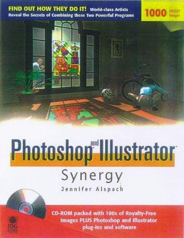 Cover of Photoshop and Illustrator synergy studio secrets by Jennifer Alspach