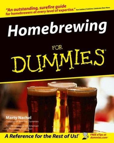 Cover of Homebrewing for dummies by Marty Nachel