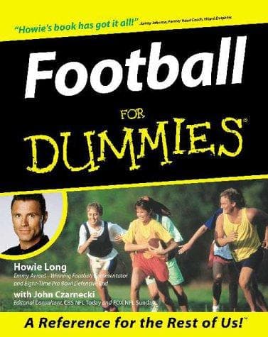 Cover of Football for dummies by Howie Long