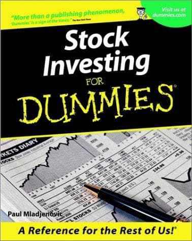Cover of Stock Investing for Dummies by Paul Mladjenovic