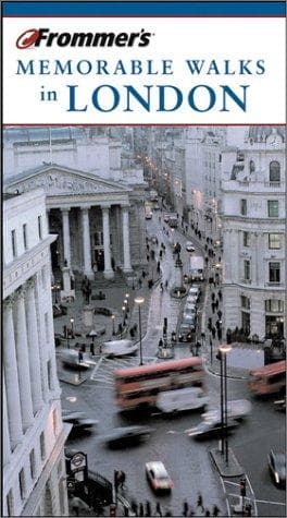 Cover of Frommer's Memorable Walks in London by Richard Jones