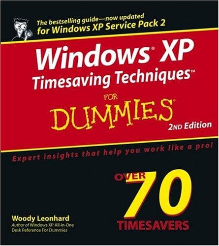Cover of Windows XP timesaving techniques for dummies by Woody Leonhard