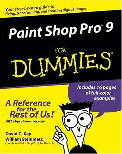 Cover of Paint Shop Pro 9 for dummies by David C. Kay