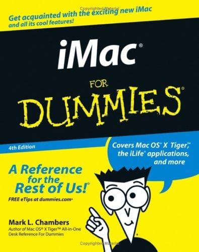 Cover of IMac for Dummies by Mark L. Chambers