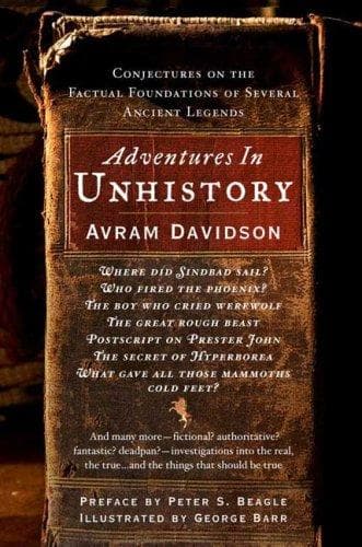 Cover of Adventures in Unhistory by Avram Davidson