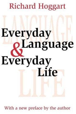 Cover of Everyday language & everyday life by Richard Hoggart