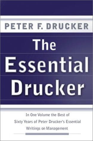 Cover of The essential Drucker by Peter F. Drucker