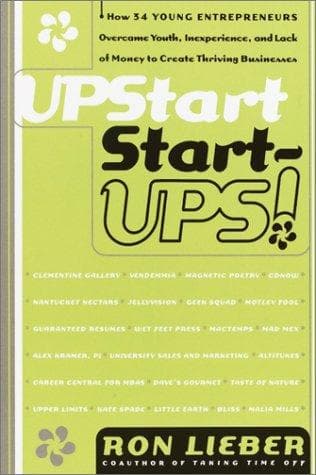 Cover of Upstart start-ups! by Ron Lieber