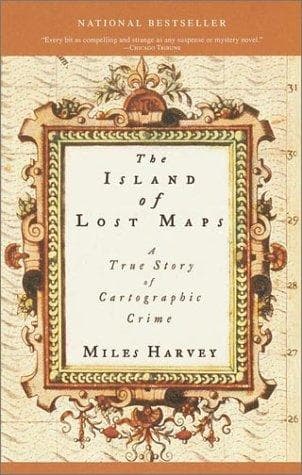 Cover of The island of lost maps by Miles Harvey
