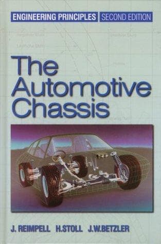 Cover of The automotive chassis by Jörnsen Reimpell