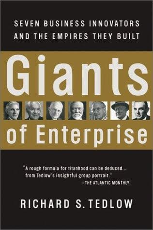 Cover of Giants of Enterprise by Richard S. Tedlow