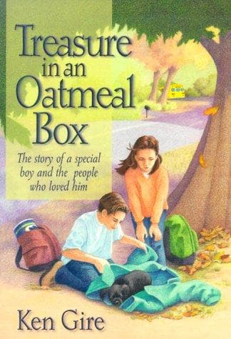 Cover of Treasure in an oatmeal box by Ken Gire