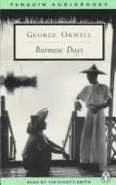 Cover of Burmese Days by George Orwell