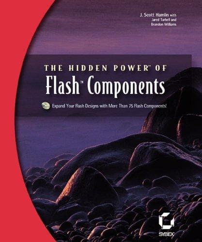 Cover of The hidden power of Flash components by J. Scott Hamlin