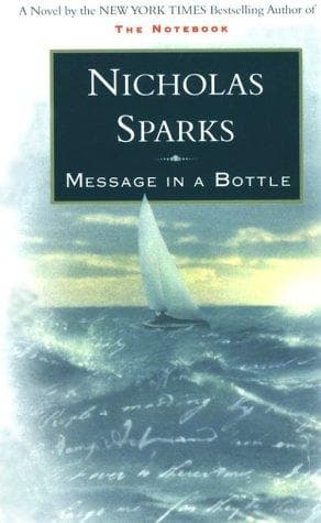 Cover of Message in a Bottle by Nicholas Sparks