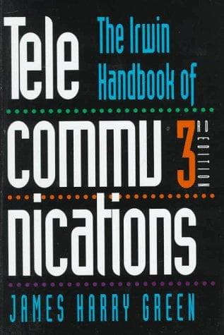 Cover of The Irwin handbook of telecommunications by James H. Green