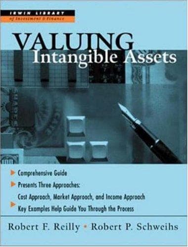 Cover of Valuing intangible assets by Robert F. Reilly