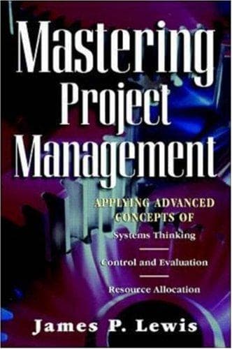 Cover of Mastering project management by Lewis, James P