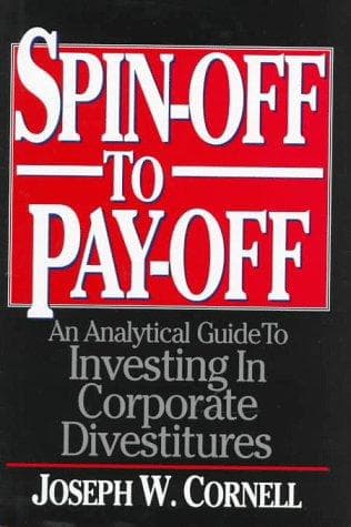 Cover of Spin-off to pay-off by Joseph W. Cornell