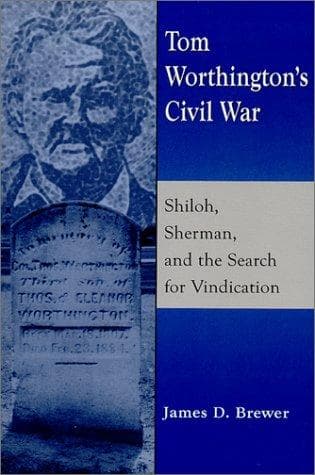 Cover of Tom Worthington's Civil War by James D. Brewer