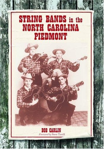 Cover of String Bands in the North Carolina Piedmont by Bob Carlin