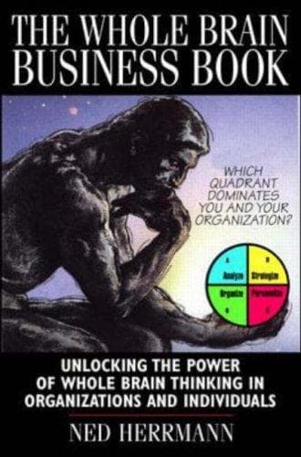 Cover of The whole brain business book by Ned Herrmann