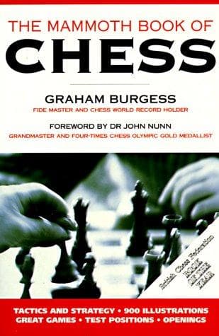Cover of The Mammoth Book of Chess by Graham Burgess
