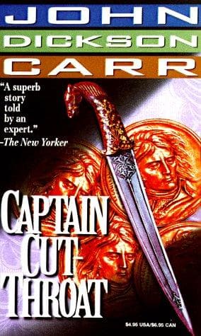 Cover of Captain Cut-Throat by John Dickson Carr