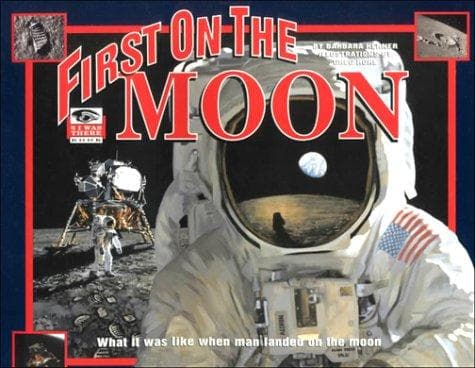 Cover of First on the Moon by Barbara Hehner