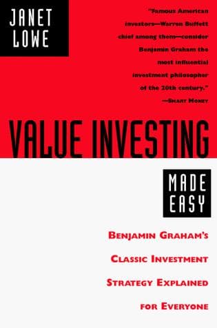 Cover of Value Investing Made Easy by Janet Lowe
