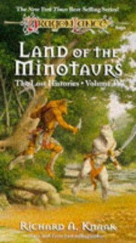Cover of Land of the Minotaurs by Richard A. Knaak