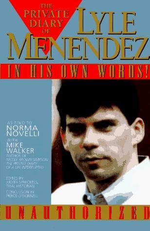 Cover of The private diary of Lyle Menendez by Lyle Menendez
