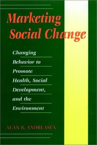 Cover of Marketing social change by Alan R. Andreasen