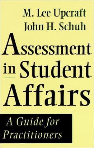 Cover of Assessment in student affairs by M. Lee Upcraft