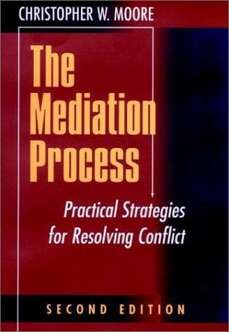 Cover of The mediation process by Christopher W. Moore