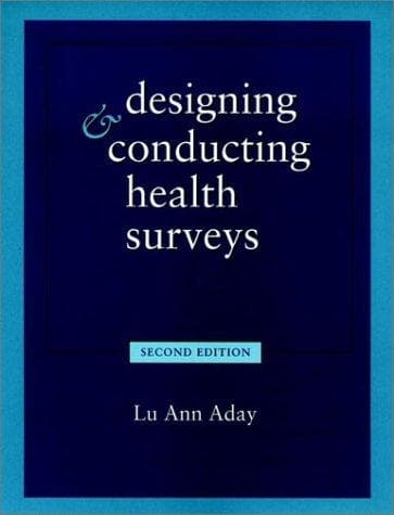 Cover of Designing and conducting health surveys by Lu Ann Aday