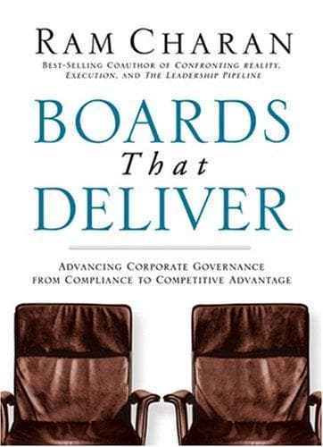 Cover of Boards That Deliver by Ram Charan